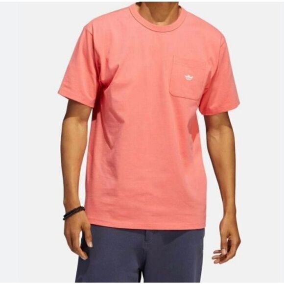 Adidas men’s shmoo short sleeve, front pocket, T-shirt, size medium - Picture 1 of 5